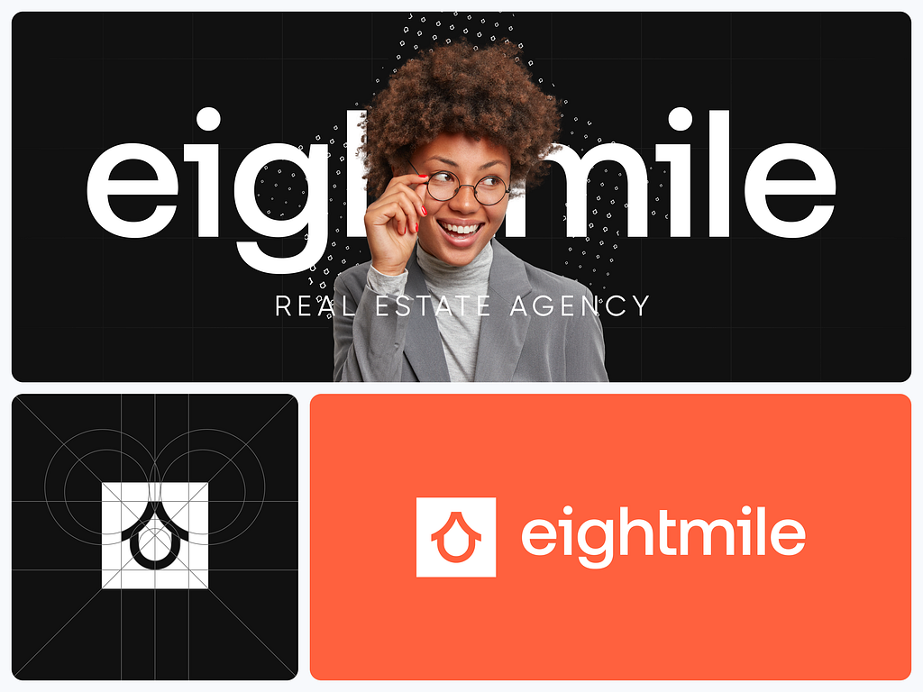 Eightmile brand identity artwork