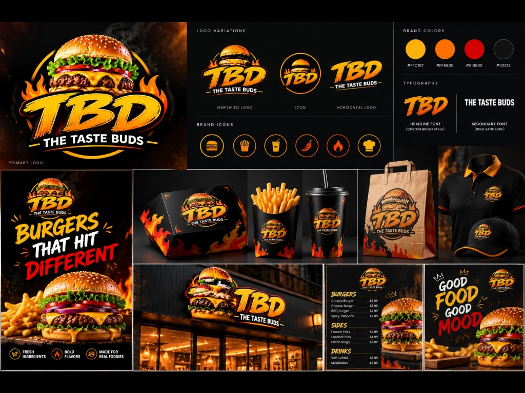 TBD Branding brand identity artwork