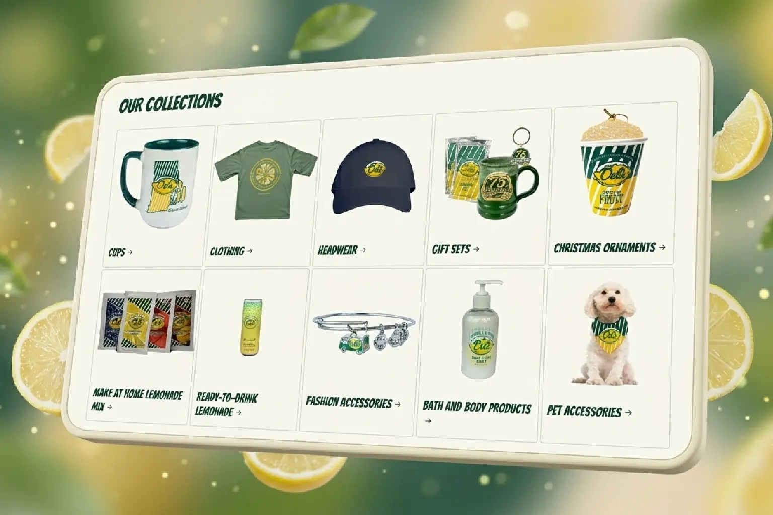 Del's Lemonade — Dels online shop