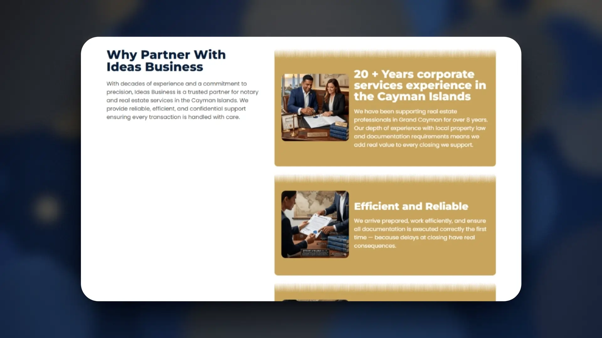 Ideas Business — Ideas Business services page
